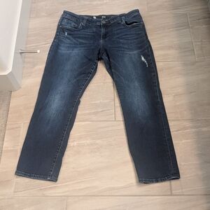 Kut from the Kloth Dark Blue Ankle Jeans